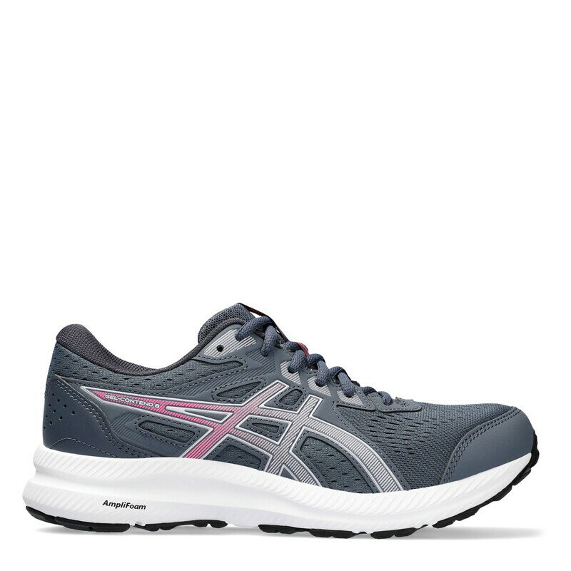  アシックス レディース スニーカー ランニングシューズ シューズ GEL-Contend 8 Women's Running Shoes Grey/Pink