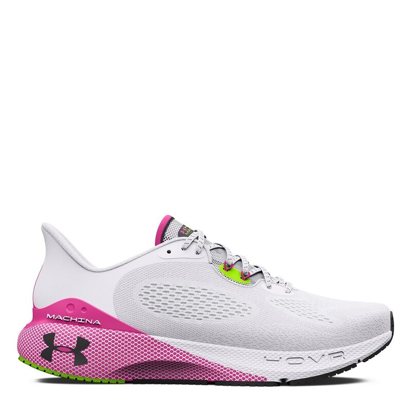 【送料無料】 アンダーアーマー レディース スニーカー シューズ HOVR Machina 3 Womens Running Shoes White/Pink