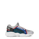 【送料無料】 モスキーノ メンズ スニーカー シューズ Mesh Teddy Low Top Trainers Multi 70A