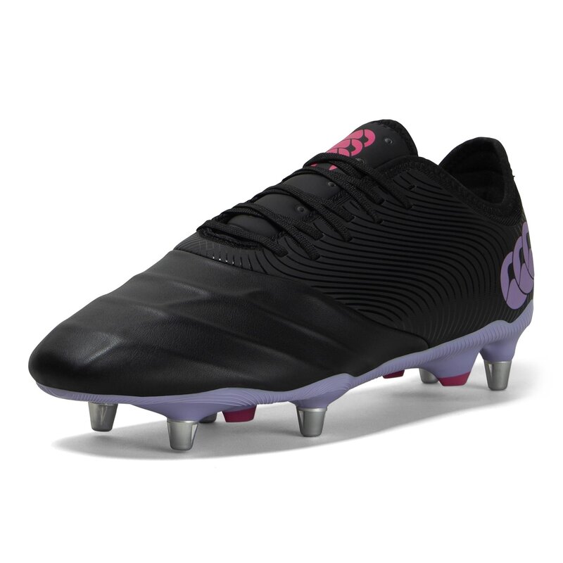 【送料無料】 カンタベリー メンズ ブーツ レインブーツ シューズ Phoenix Pro SG Rugby Boots Adults Black/Verbena