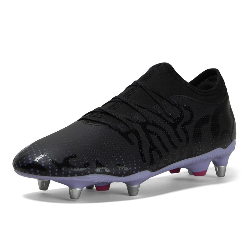 【送料無料】 カンタベリー メンズ ブーツ レインブーツ シューズ Speed Infinite Team Adults Soft Ground Rugby Boots Black/Verbena