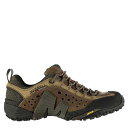 楽天ReVida 楽天市場店【送料無料】 メレル メンズ スニーカー シューズ Intercept Non Waterproof Walking Shoes Mens Moth Brown