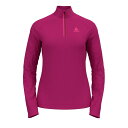 【送料無料】 オドロ レディース パーカー・スウェット アウター Half Zip Fleece Top Fuchsia