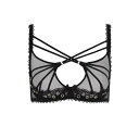 【送料無料】 エージェントプロヴォケイター レディース ブラジャー アンダーウェア DORETTA Plunge Underwired Bra Black
