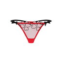 【送料無料】 エージェントプロヴォケイター レディース パンツ アンダーウェア MAYSIE Thong Red/Black