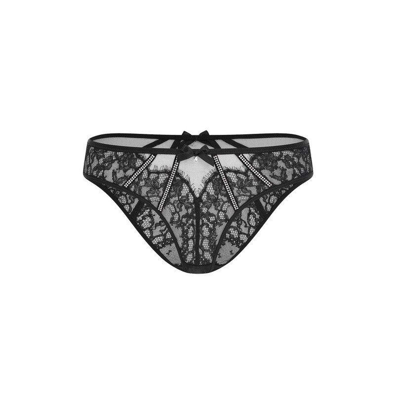 ̵ ȥץ ǥ ѥ  CAITRIONA Full Brief Black/Iridescent