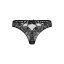 ̵ ȥץ ǥ ѥ  CAITRIONA Thong Black/Iridescent