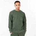 【送料無料】 ジャック ウィルス メンズ パーカー・スウェット アウター Pocket Crew Sn43 Khaki