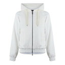 【送料無料】 ディースクエアード メンズ パーカー・スウェット アウター Cool Raglan Fit Zipped Sweat White