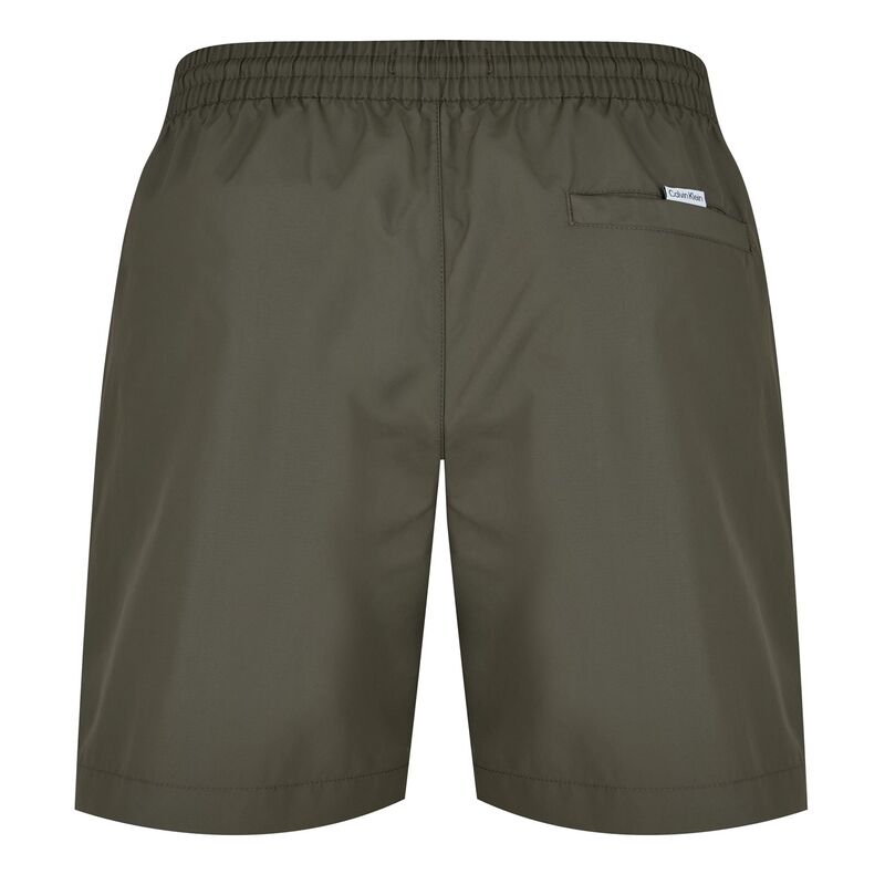 カルバンクライン メンズ 水着 ハーフパンツ・ショーツ ショートパンツ Calvin Klein Medium Tape Swim Shorts Mens BattleGreen PLI