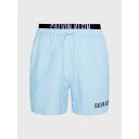 yz JoNC Y n[tpcEV[c  Intense Power Double Waistband Swim Shorts Powder Aqua C7S