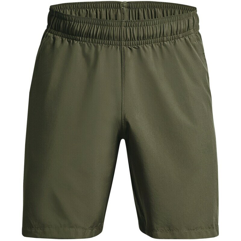 【送料無料】 アンダーアーマー メンズ ハーフパンツ・ショーツ ボトムス Woven Wdmk Shorts Marine Green