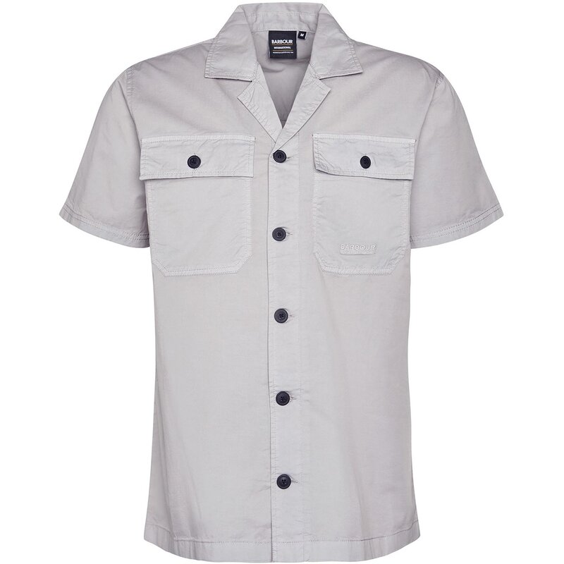 【送料無料】 バブアー メンズ シャツ トップス Belmont Shirt Grey GY12