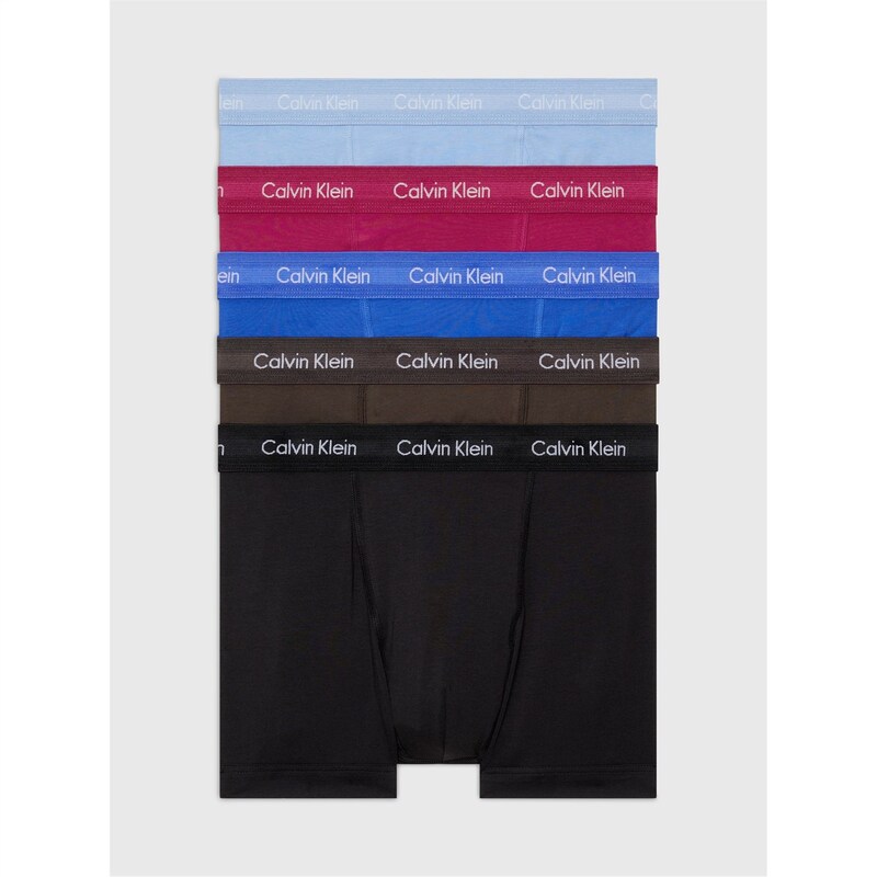 【送料無料】 カルバンクライン メンズ ボクサーパンツ アンダーウェア 5 Pack Trunks Blk/Blu/Pnk MEK