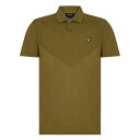 【送料無料】 ライルアンドスコット メンズ ポロシャツ トップス Lyle Chevron Polo Sn99 Rankin Olive