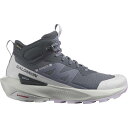 楽天ReVida 楽天市場店【送料無料】 サロモン レディース ブーツ・レインブーツ シューズ Elixir Activ Mid GTX Womens Walking Shoe India Ink