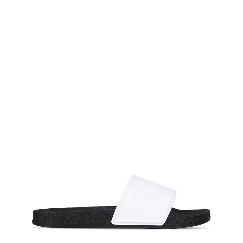 ジャック ウィルス レディース シューズ サンダル ロゴ Jack Wills Logo Slider 00 White/Black ホワイト
