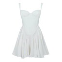 【送料無料】 ディースクエアード レディース ワンピース トップス Deena Dress White