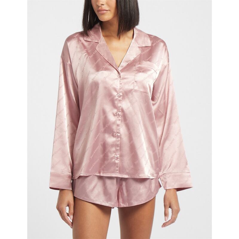 【送料無料】 ジューシークチュール レディース ナイトウェア アンダーウェア Paquita Pyjama Top Pink