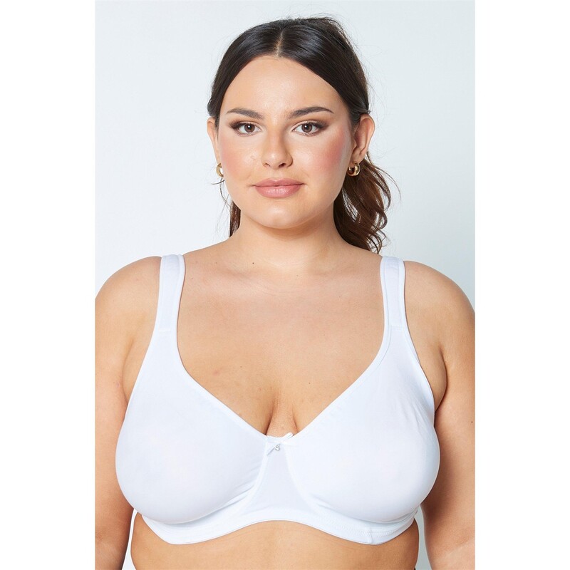 【送料無料】 ストゥディオ ポリーニ レディース ブラジャー アンダーウェア Non-Padded Underwired Minimizer Bra White