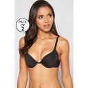【送料無料】 ストゥディオ ポリーニ レディース ブラジャー アンダーウェア 2 pack Underwired T-shirt bra Nude/Black ...