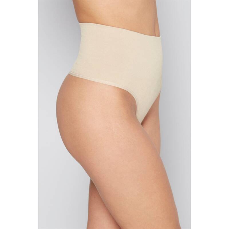 【送料無料】 ストゥディオ ポリーニ レディース パンツ アンダーウェア Control High Waist Thong Nude 2