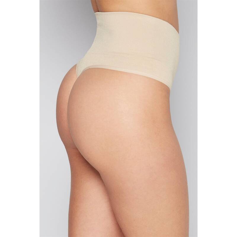 【送料無料】 ストゥディオ ポリーニ レディース パンツ アンダーウェア Control High Waist Thong Nude 3