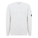 【送料無料】 シーピーカンパニー メンズ ニット・セーター アウター CP Knit Sn42 Gauze White 103