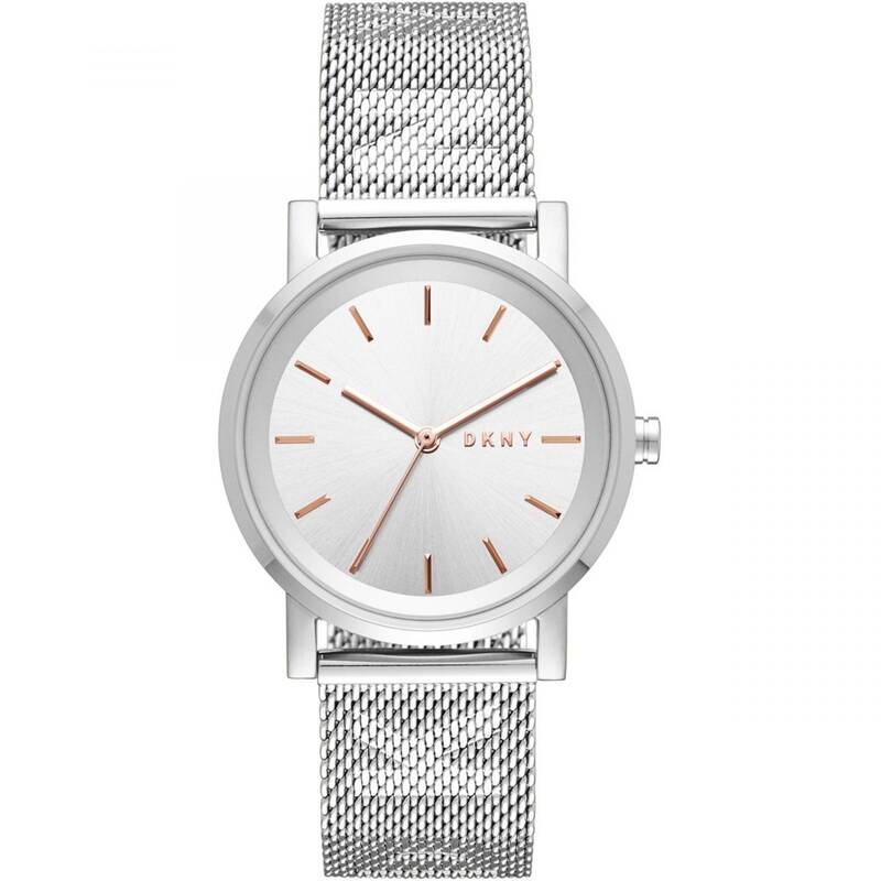 【送料無料】 ダナ キャラン ニューヨーク レディース 腕時計 アクセサリー Ladies DKNY Soho Watch Silver