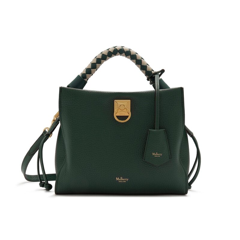 ハンドバッグ 【送料無料】 マルベリー レディース ハンドバッグ バッグ Small Iris Mulberry Green