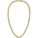 yz {X Y lbNXE`[J[Ey_ggbv ANZT[ Gents BOSS Chain for Him Light Yellow Gold IP Necklace Gold