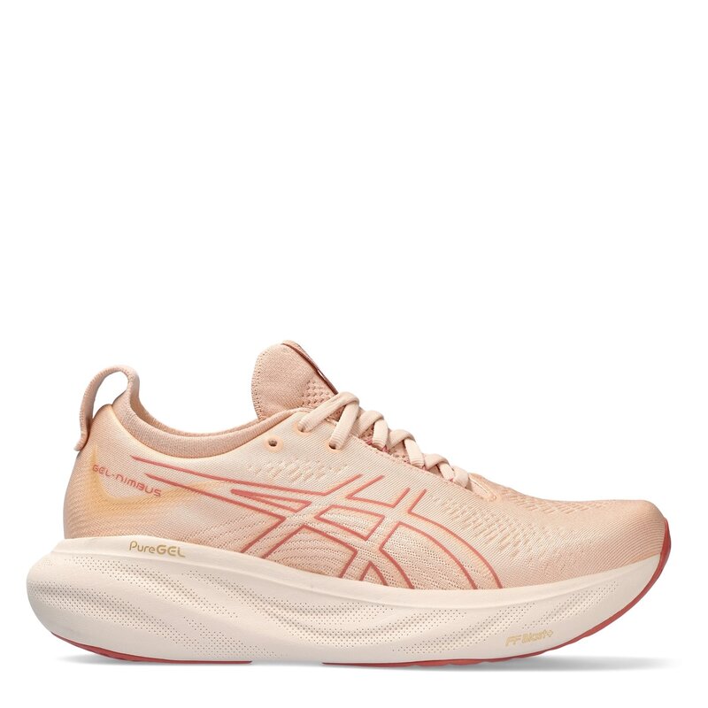 【送料無料】 アシックス レディース スニーカー ランニングシューズ シューズ GEL-Nimbus 25 Women 039 s Running Shoes Apricot