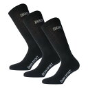 ダナ・キャラン 【送料無料】 ダナ キャラン ニューヨーク メンズ 靴下 アンダーウェア Radde 3 Pack Sport Socks Black