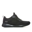 【送料無料】 スケッチャーズ レディース スニーカー シューズ BOBS Squad Tough Talk Trainers Black