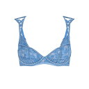 【送料無料】 エージェントプロヴォケイター レディース ブラジャー アンダーウェア DIANAH Plunge Underwired Bra Blue