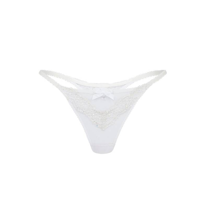 【送料無料】 エージェントプロヴォケイター レディース パンツ アンダーウェア DARCIEE Thong White