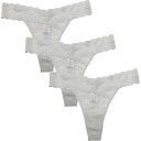 【送料無料】 ストゥディオ ポリーニ レディース パンツ アンダーウェア 3 Pack Lace Thong White