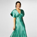 【送料無料】 ビバ レディース ワンピース トップス Biba Satin Maxi Dress Mint