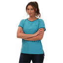 【送料無料】 バーグハウス レディース Tシャツ トップス Nesna Baselayer T-Shirt Blue