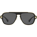 【送料無料】 ヴェルサーチ メンズ サングラス・アイウェア アクセサリー Versace S 0VE2199 Sn00 Dark Grey