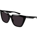 【送料無料】 バレンシアガ レディース サングラス・アイウェア アクセサリー Balenciaga Sunglasses Bb0046s BLACK