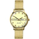 【送料無料】 セコンダ メンズ 腕時計 アクセサリー 38mm Gold Watch Round Case Cream Dial Gld