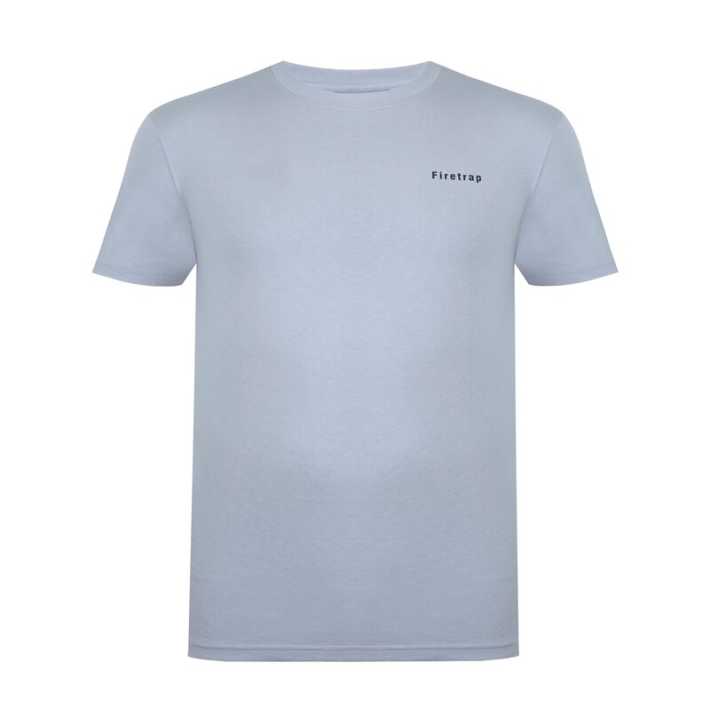 ファイヤートラップ メンズ トップス シャツ Firetrap Trek T Shirt Mens Grey グレー