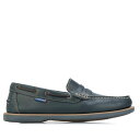 【送料無料】 チャタム メンズ スリッポン・ローファー シューズ Shanklin Premium Leather Loafers Navy