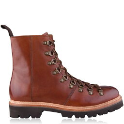 【送料無料】 グレンソン メンズ ブーツ・レインブーツ シューズ Brady Boot Tan Handpainted