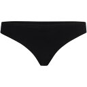 【送料無料】 ボス レディース パンツ アンダーウェア Thong Laser Cut 10257690 01 Black