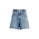 【送料無料】 オールセインツ レディース ハーフパンツ・ショーツ ボトムス All Emmy Short Ld43 Vintage Indigo