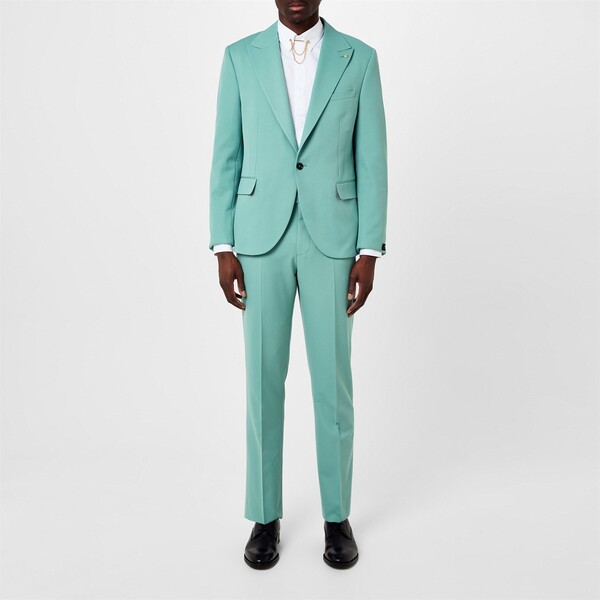 【送料無料】 ツイステッド テイラー メンズ ジャケット・ブルゾン アウター Buscott Slim Fit Suit Jacket Sage