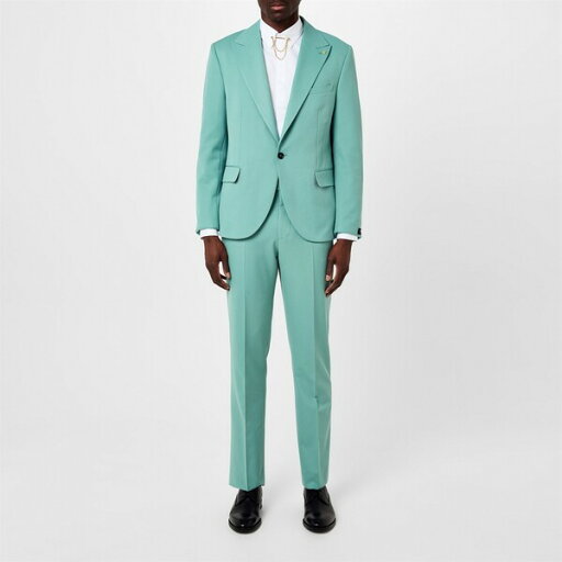 【送料無料】 ツイステッド テイラー メンズ ジャケット・ブルゾン アウター Buscott Slim Fit Suit Jacket Sage 【送料無料】 ツイステッド テイラー メンズ ジャケット・ブルゾン アウター Buscott Slim Fit Suit Jacket Sage