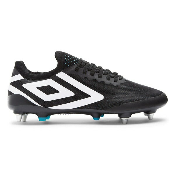  アンブロ メンズ スニーカー シューズ Velocita Pro Soft Football Boots Blk/Wh/Cyn Bl